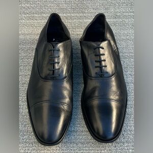 TO BOOT NEW YORK Southpoint Cap Toe Oxford Black Leather Men's Size 11.5 US